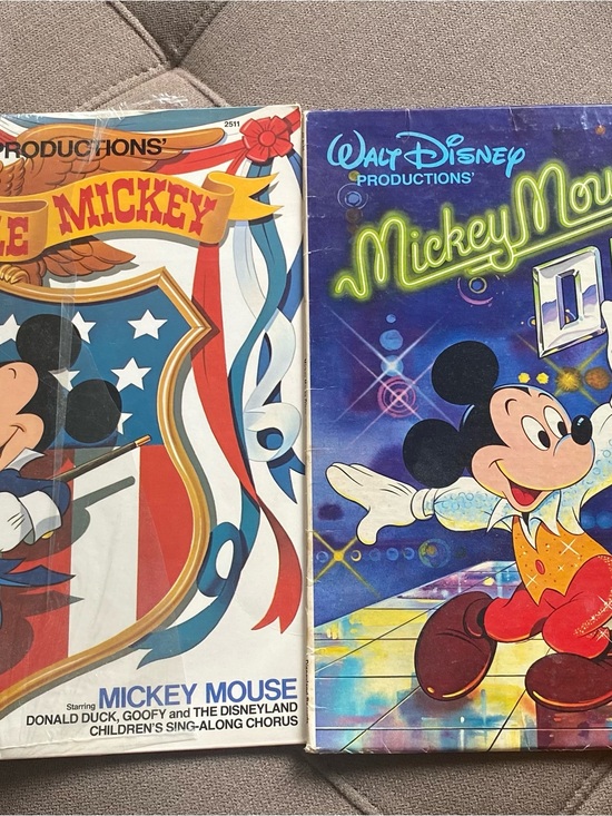 Walt Disney Other - Vintage 1979 Walt Disney Mickey Mouse Vinyl Records